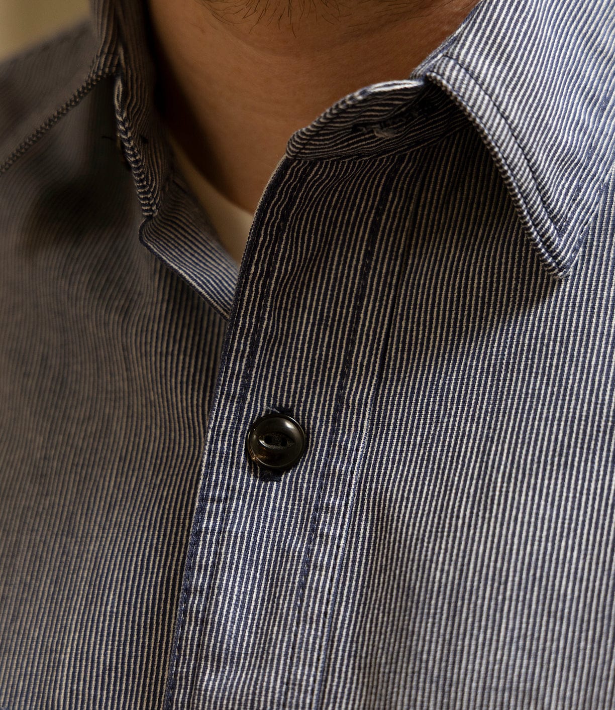 Indigo Stripe Workshirt Tops Best Made Co