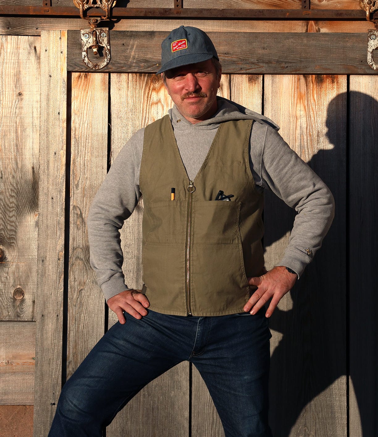 PB-S’s Utility Vest Olive Drab Apparel Best Made Co