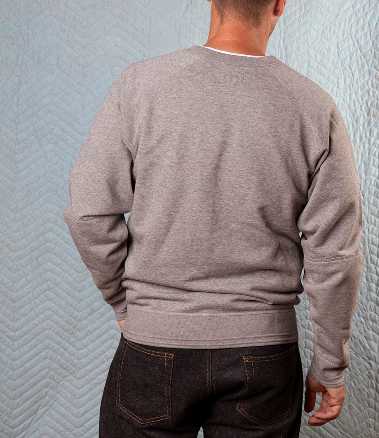 SRS Crewneck Heather Gray Apparel Best Made Co.