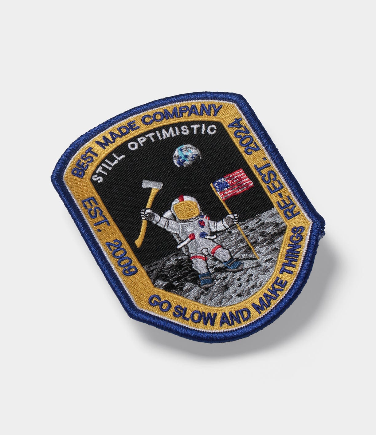 To the Moon Re-launch Mission Patch Souvenirs Best Made Co