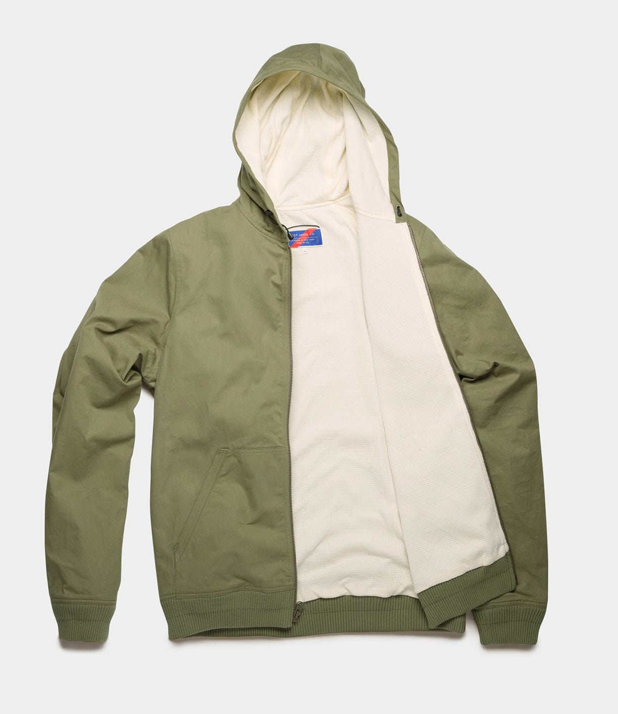 Olive Drab Reinforced Thermal Jacket Outerwear Best Made Company Archive