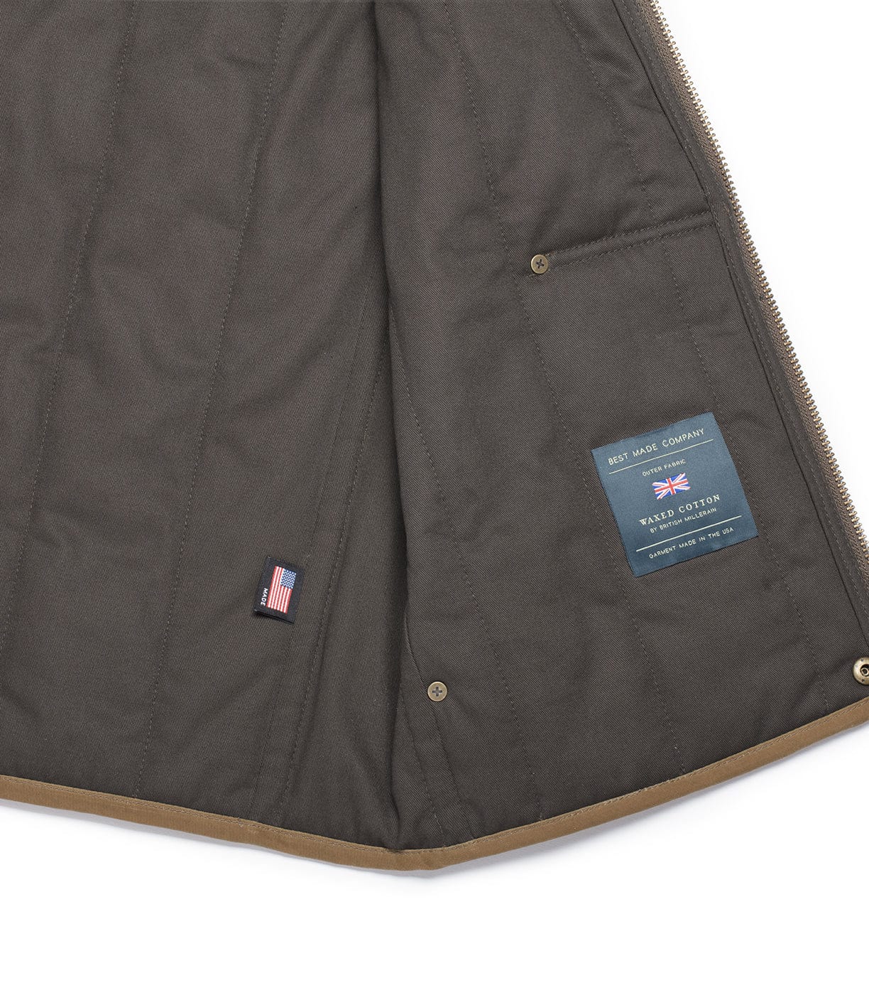 Waxed Cotton Vest Outerwear Best Made Company Archive