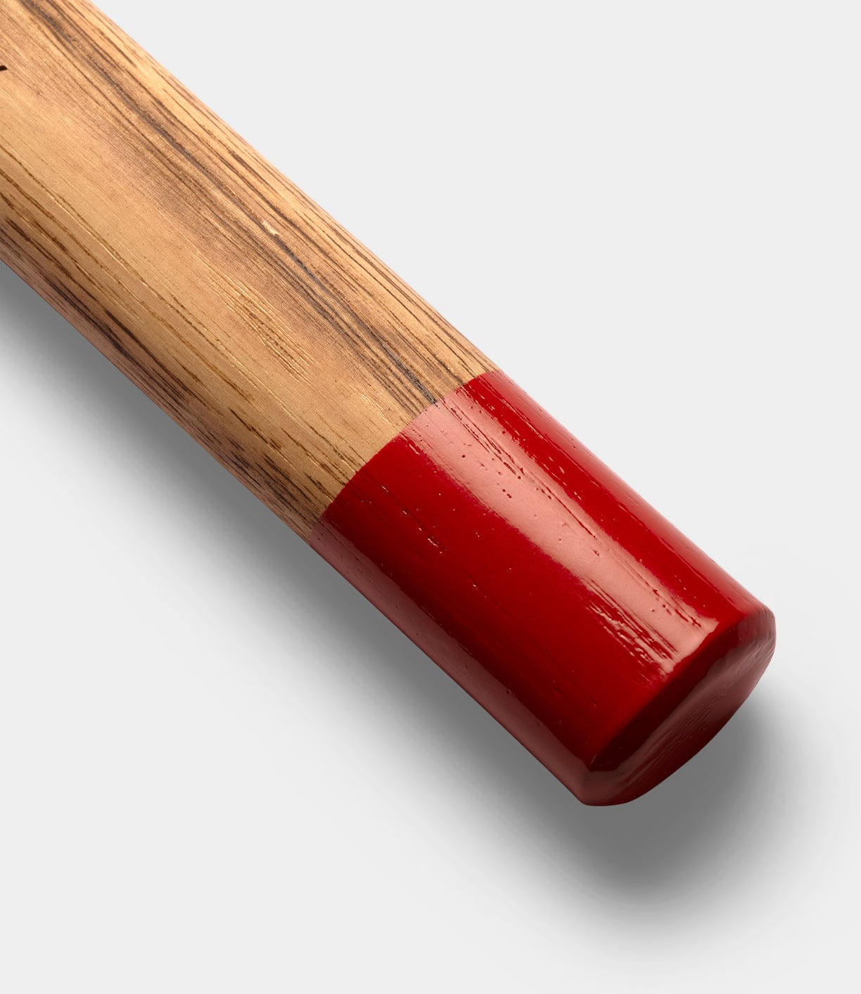 A close-up of the Best Made Co. Spark (Straight-Hold Edition) shows its Appalachian hickory handle with a glossy red-dipped end, set against a plain white background.