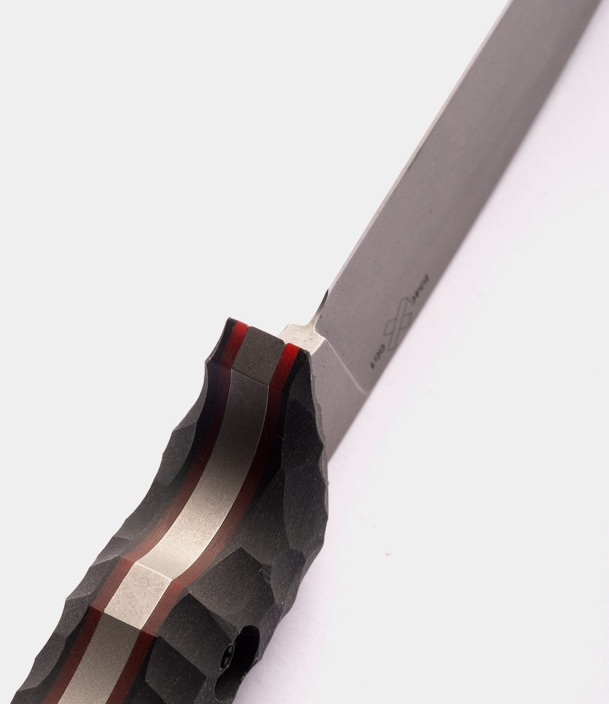 The Field Knife (BMC Edition) by Best Made Co features a black handle and is perfect as a reliable field knife.