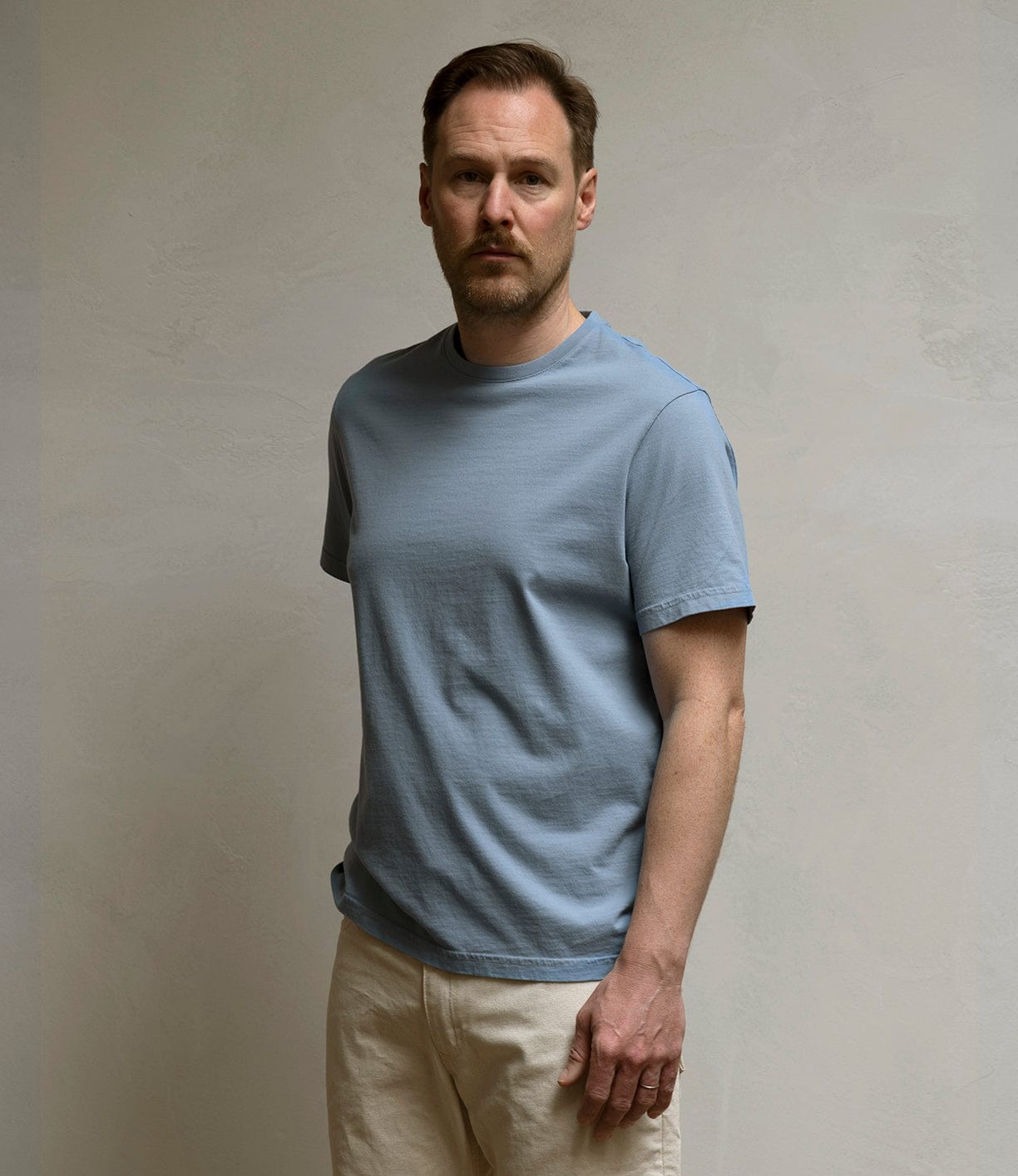 Standard T-Shirt Overcast Blue Apparel Best Made Co