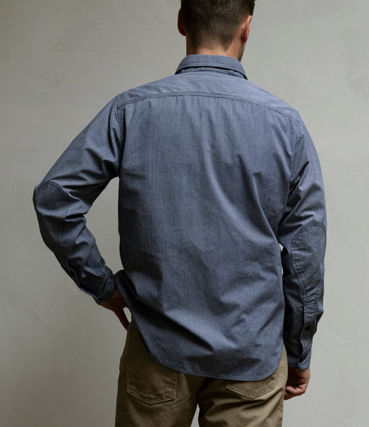 Indigo Stripe Workshirt Tops Best Made Co
