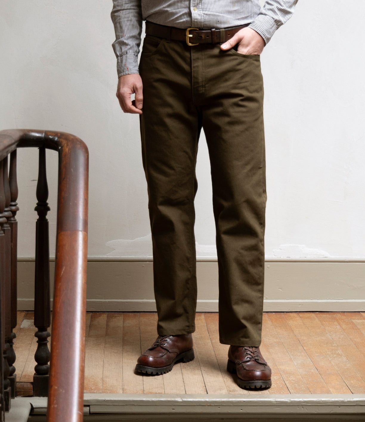 Standard 5-Pocket Pant Deep Olive Apparel Best Made Co