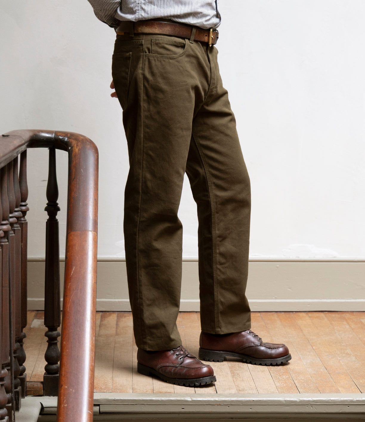 Standard 5-Pocket Pant Deep Olive Apparel Best Made Co