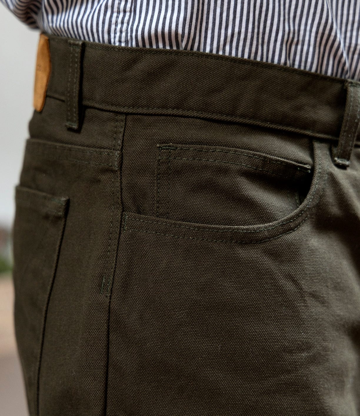 Standard 5-Pocket Pant Deep Olive Apparel Best Made Co