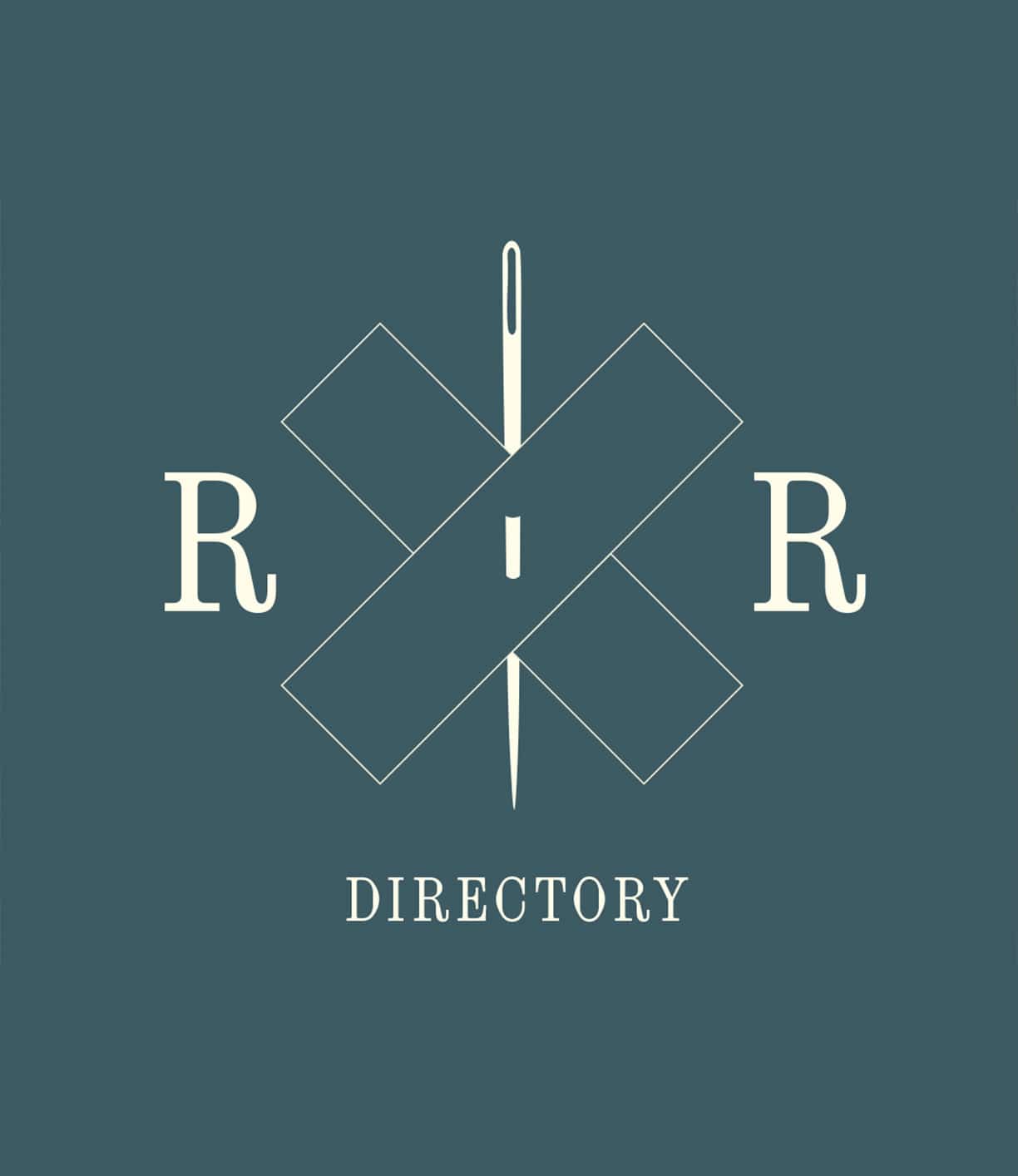 Logo with 'R' and cross design on a teal background, labeled 'DIRECTORY'.