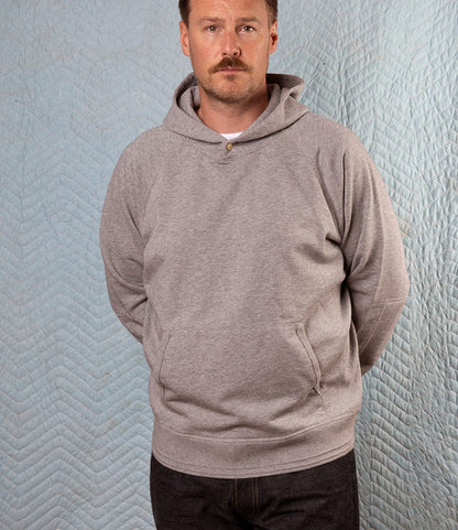 SRS Hooded Heather Gray Apparel Best Made Co.