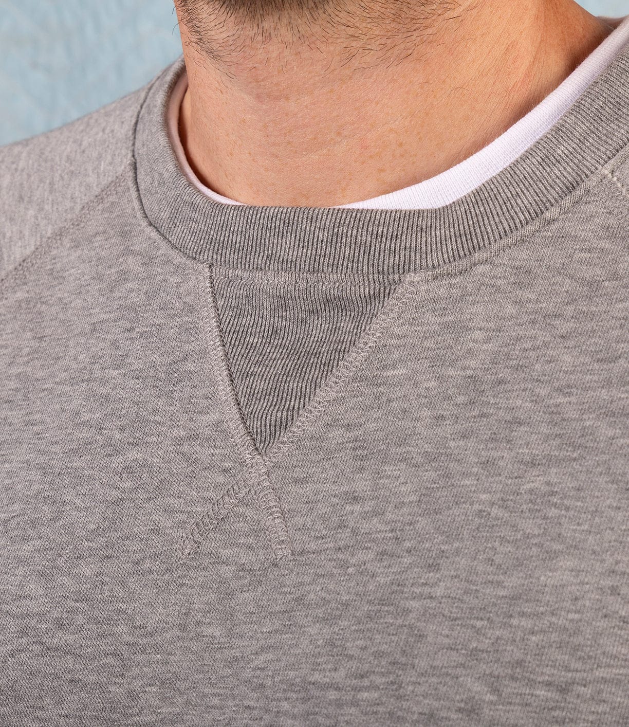 SRS Crewneck Heather Gray Apparel Best Made Co.