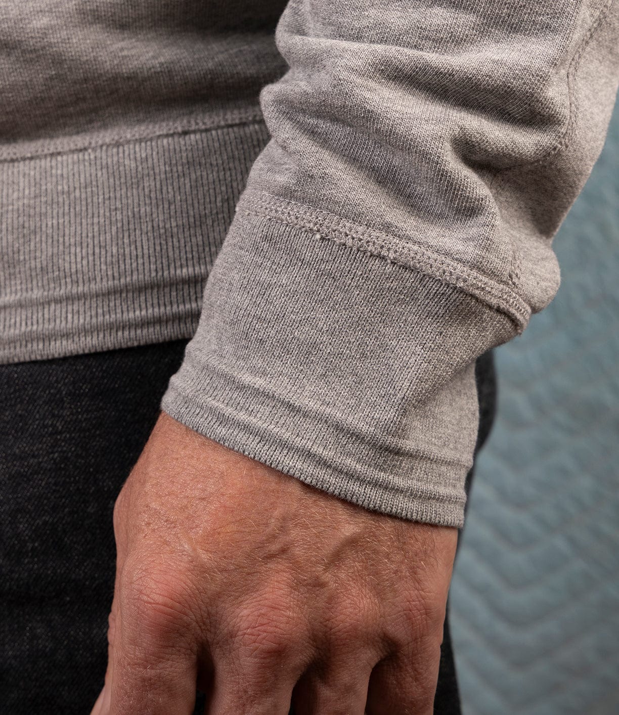 SRS Hooded Heather Gray Apparel Best Made Co.