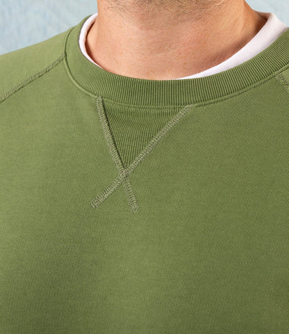 SRS Crewneck Olive Drab Apparel Best Made Co.
