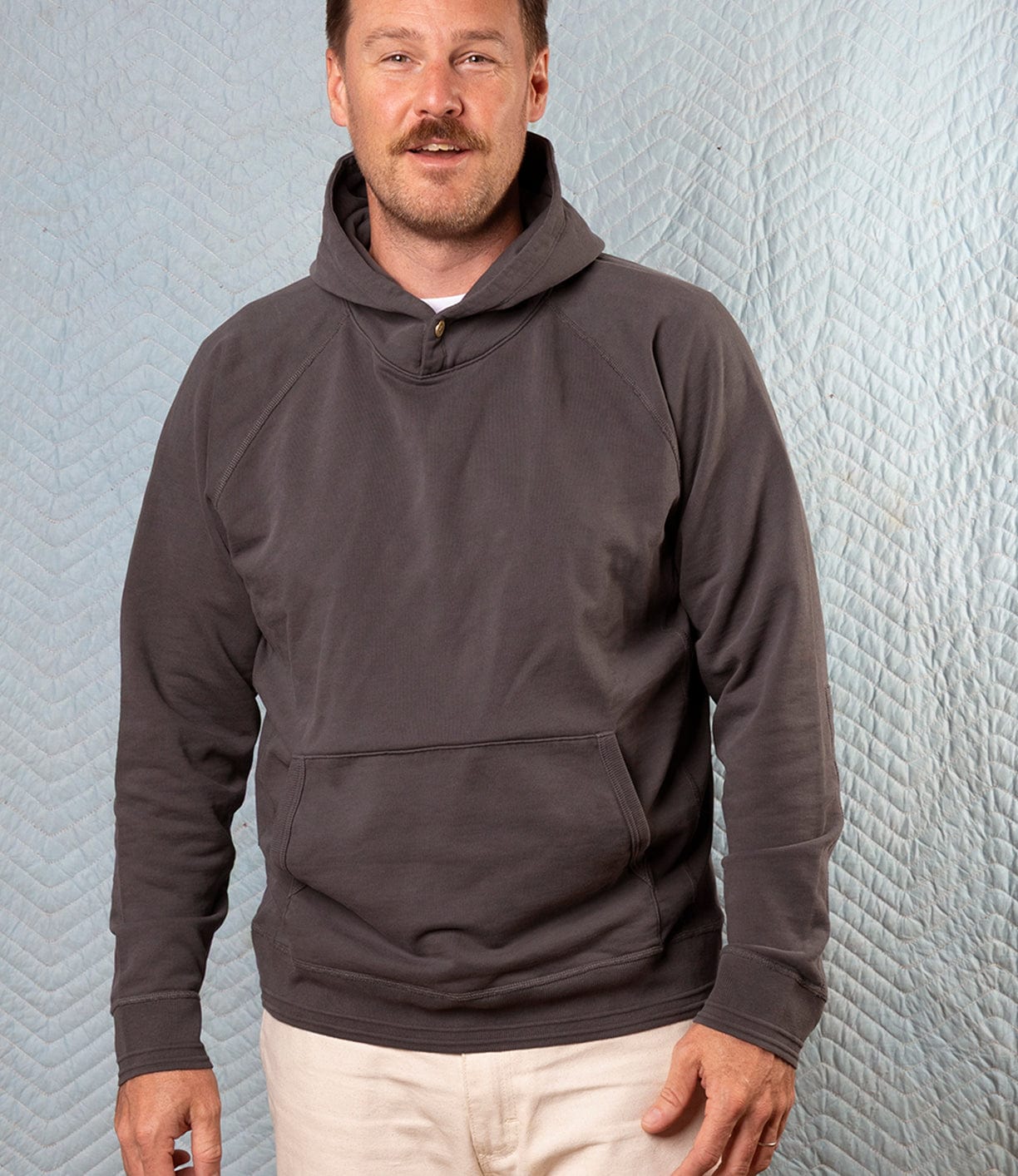 SRS Hooded Faded Black Apparel Best Made Co.