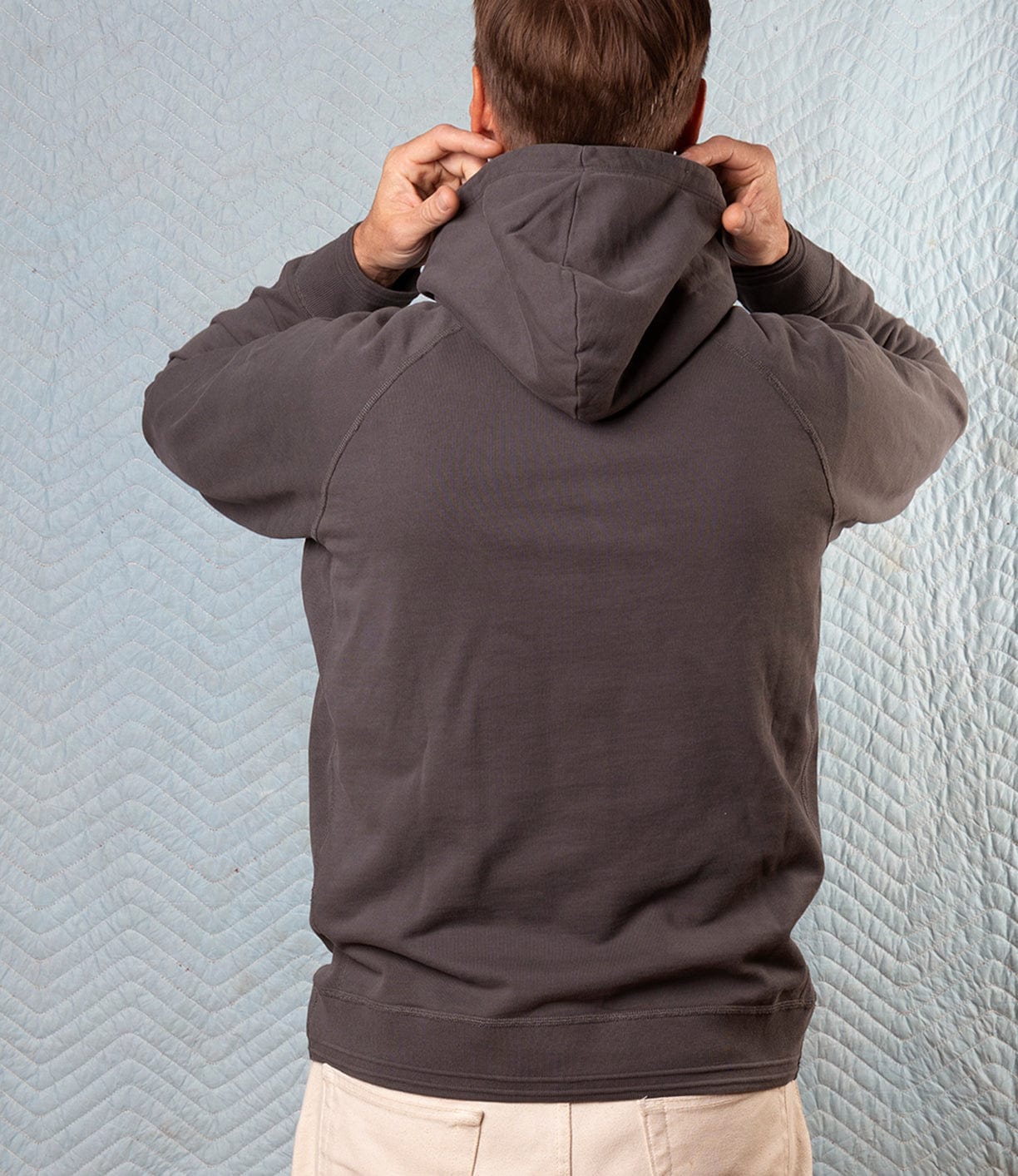 SRS Hooded Faded Black Apparel Best Made Co.