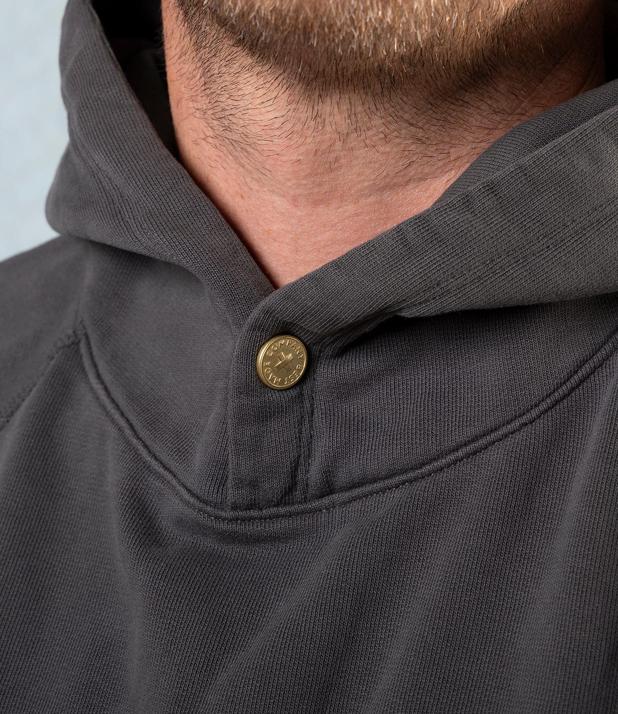 SRS Hooded Faded Black Apparel Best Made Co.