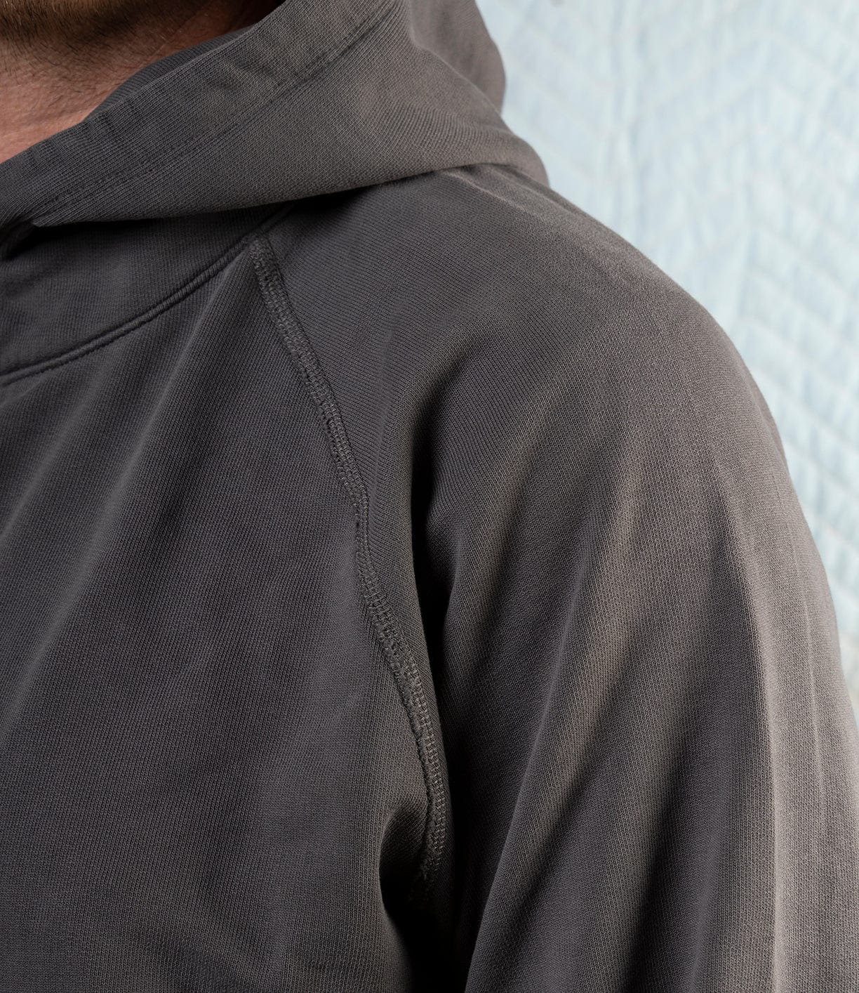 SRS Hooded Faded Black Apparel Best Made Co.