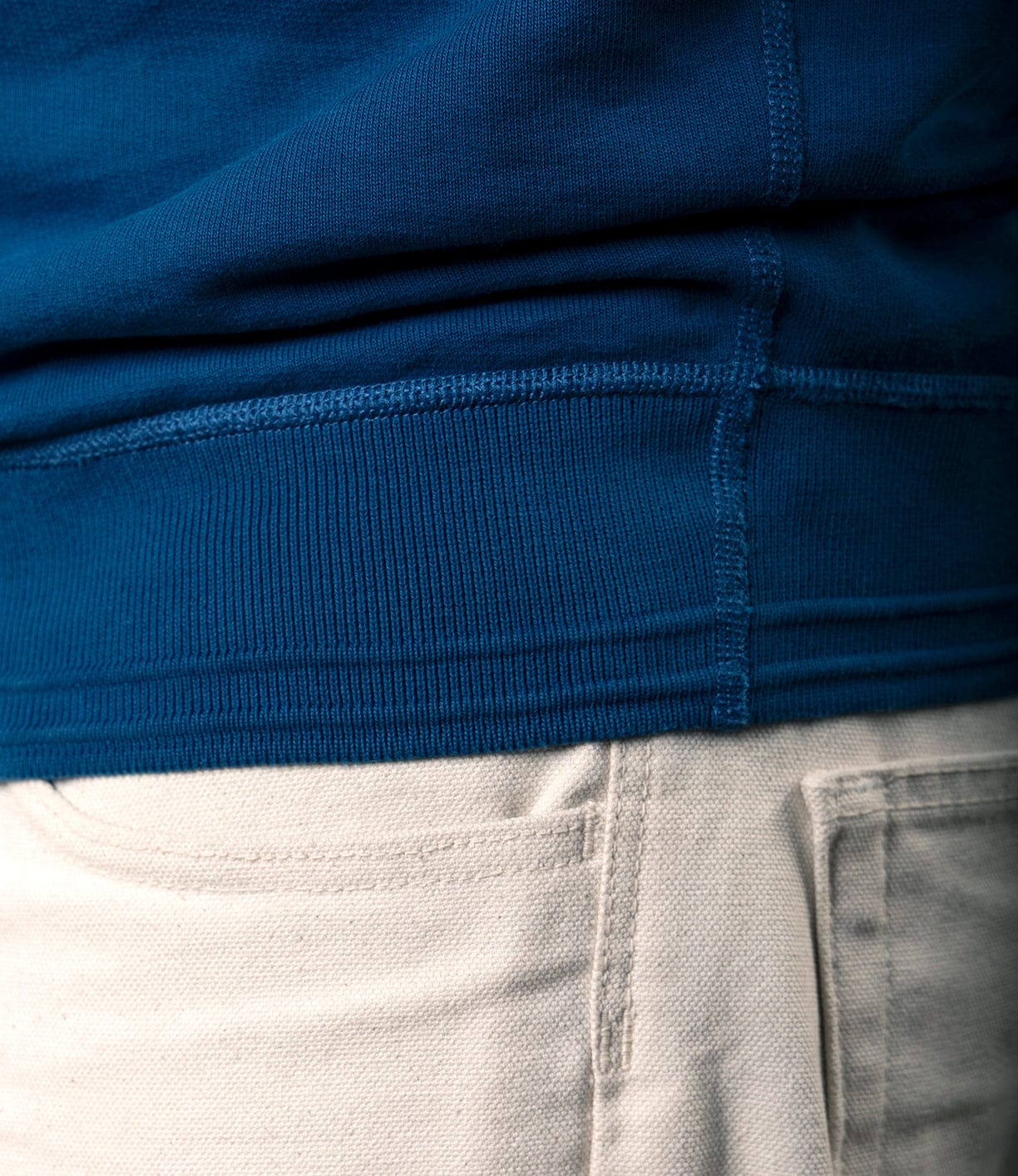 SRS Crewneck Signal Blue Apparel Best Made Co.