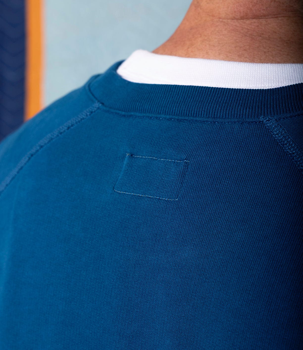 SRS Crewneck Signal Blue Apparel Best Made Co.