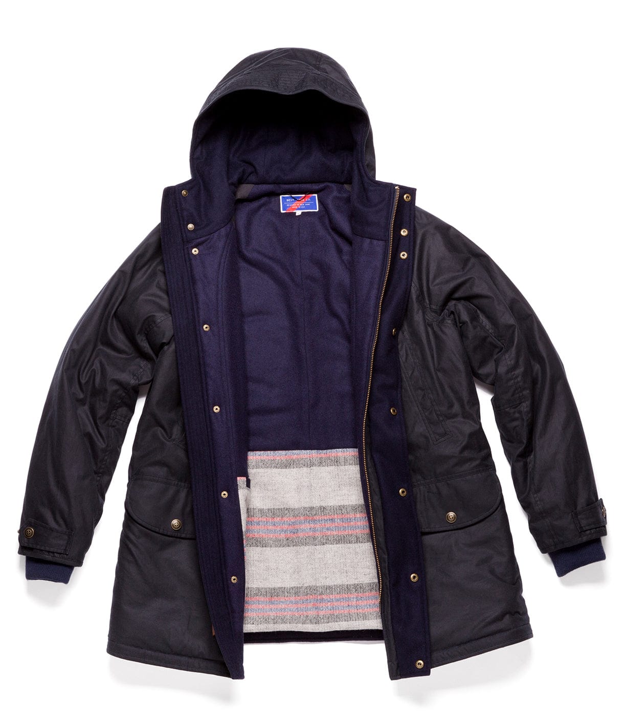 Blanket Lined Waxed Parka Outerwear Best Made Company Archive