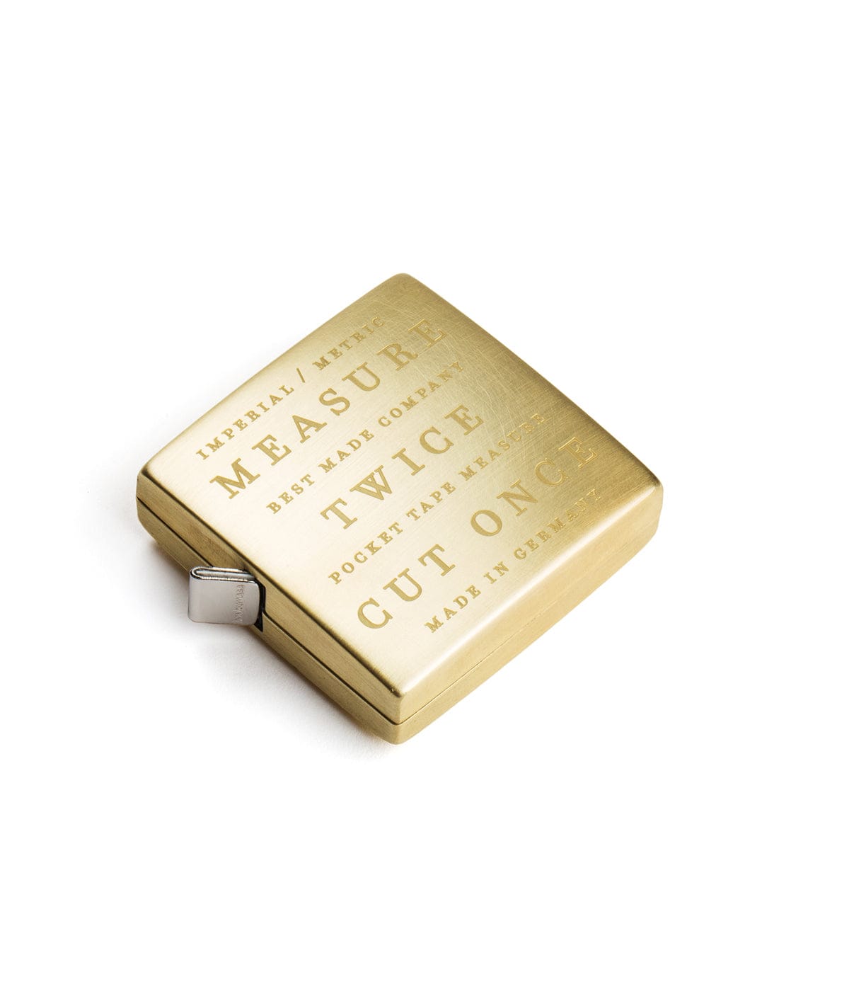 Brass Pocket Measuring Tape Workshop Best Made Company Archive