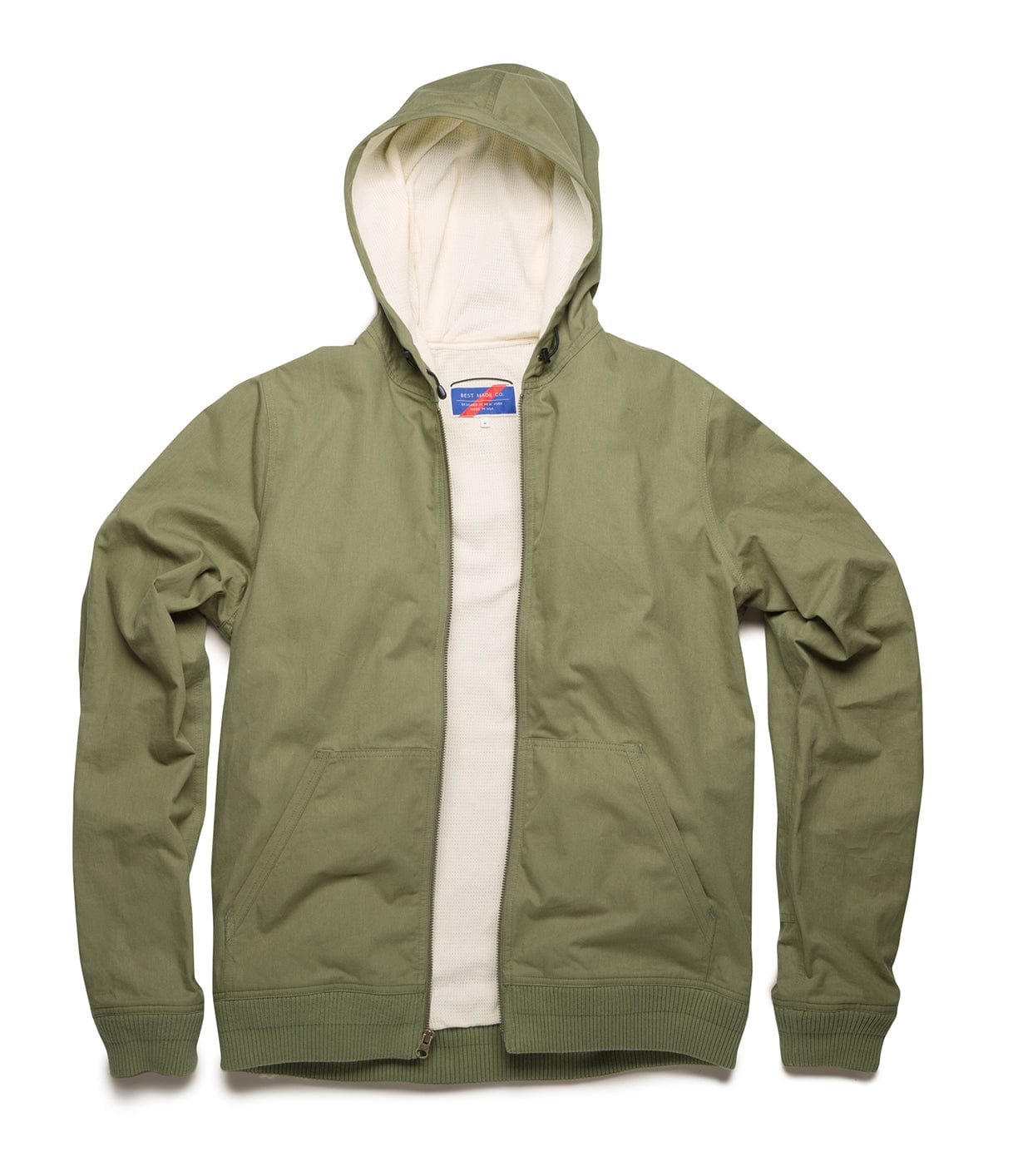 Olive Drab Reinforced Thermal Jacket Outerwear Best Made Company Archive