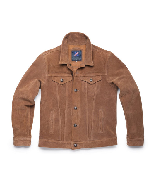 Rough Out Trucker Jacket Outerwear Best Made Company Archive