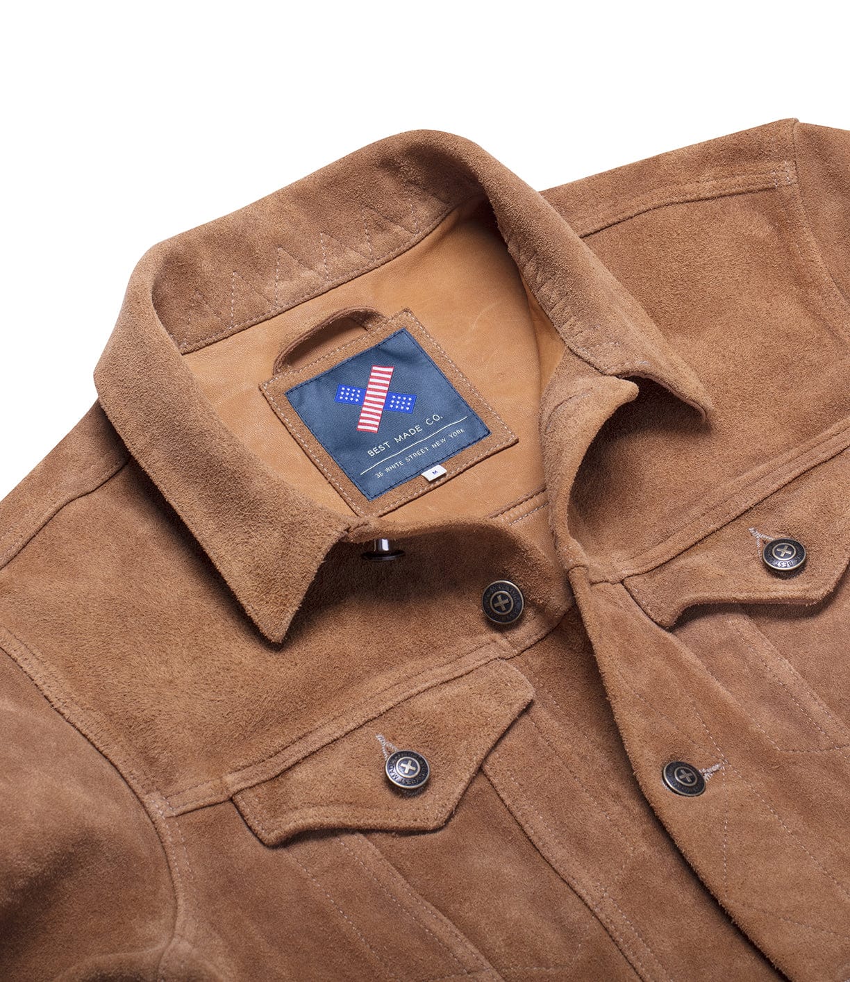 Rough Out Trucker Jacket Outerwear Best Made Company Archive