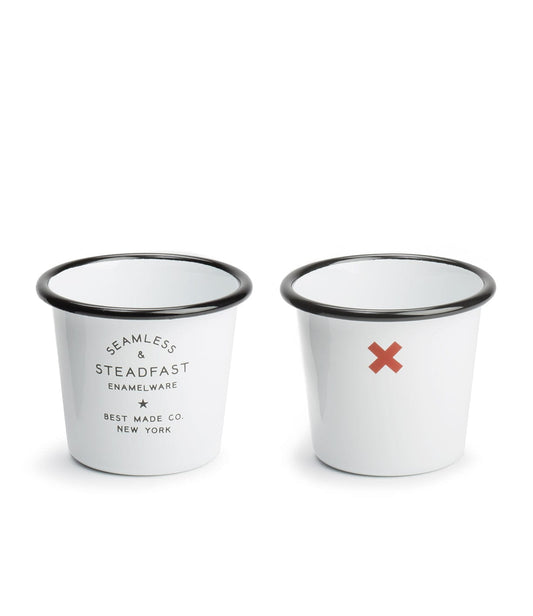 Seamless Steadfast Enamel Steel Tumblers Set of Two Camp Best Made Company Archive