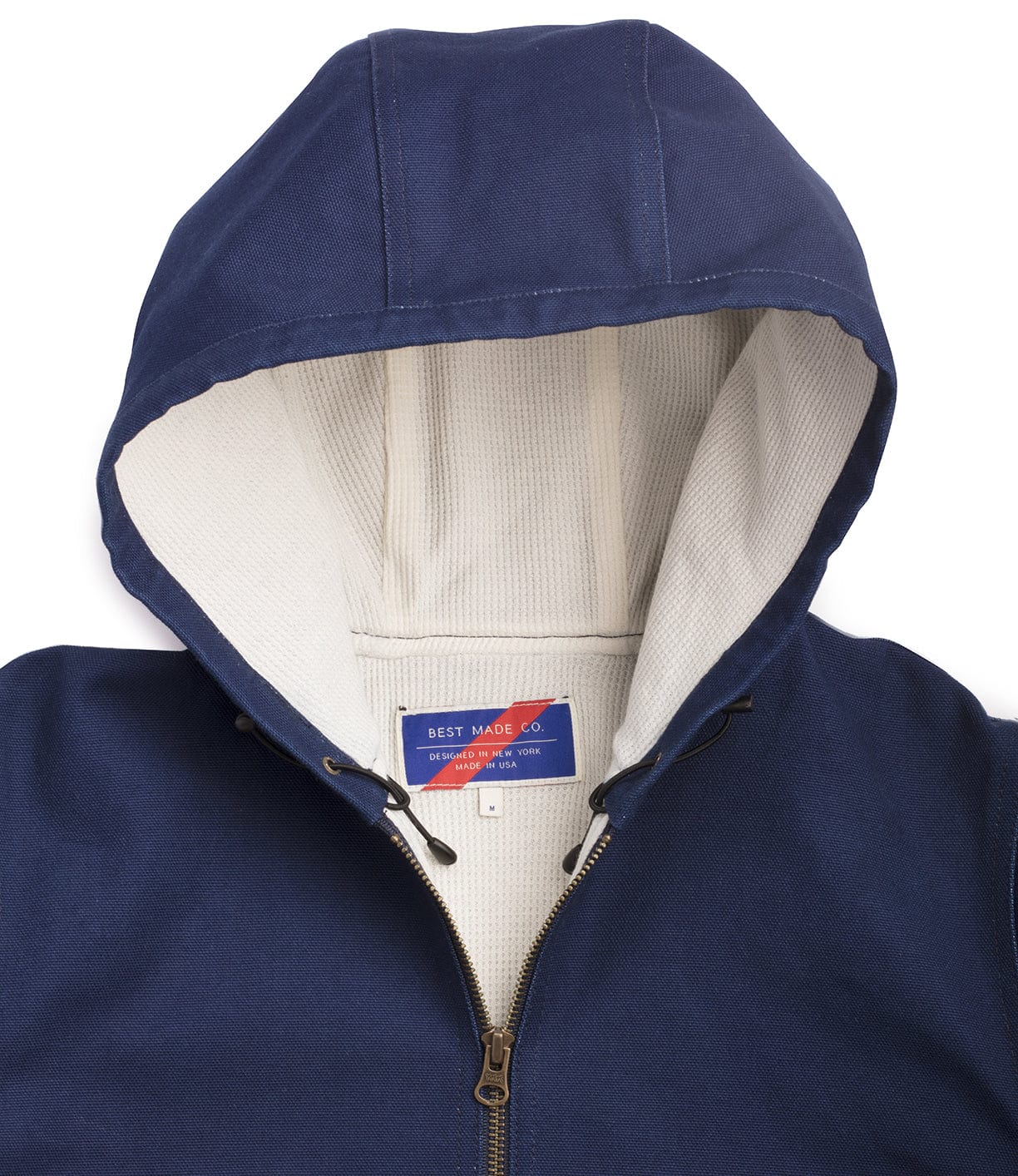 Solid Indigo Reinforced Thermal Jacket Outerwear Best Made Company Archive