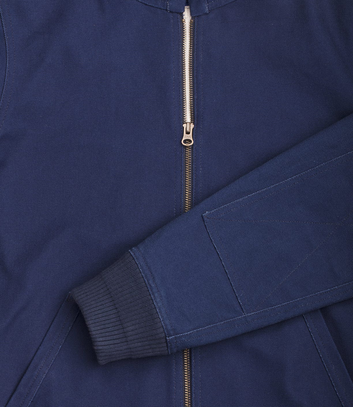 Solid Indigo Reinforced Thermal Jacket Outerwear Best Made Company Archive