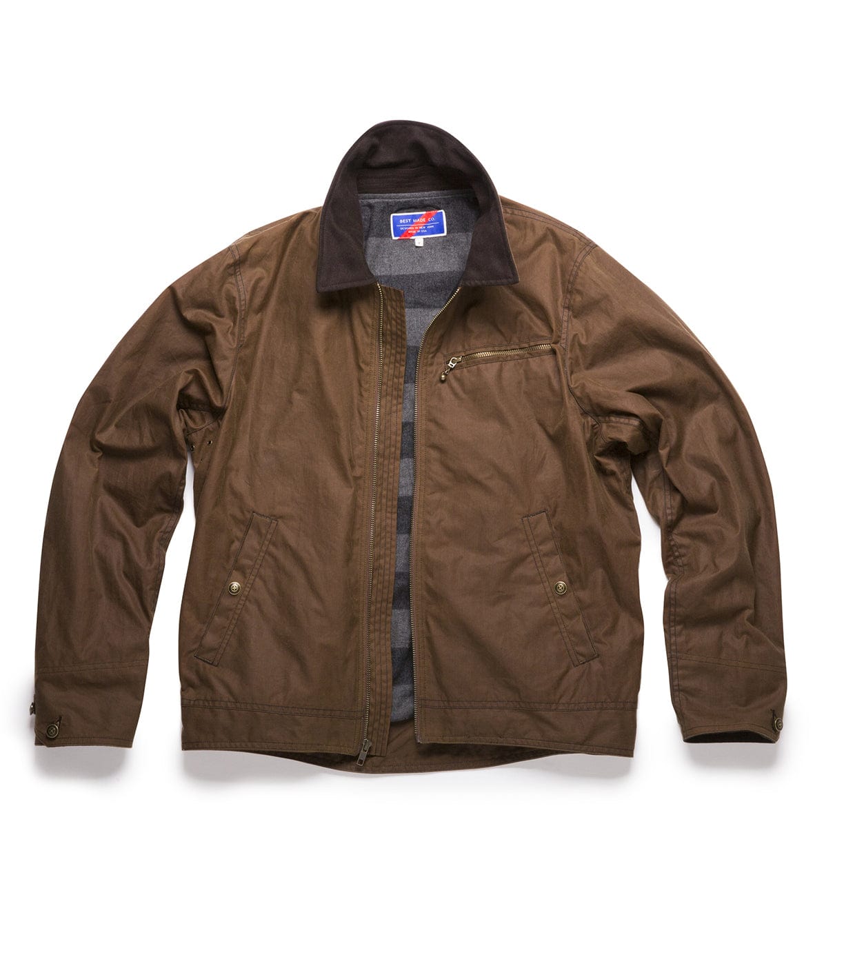 Waxed Cotton Ranch Jacket Outerwear Best Made Company Archive