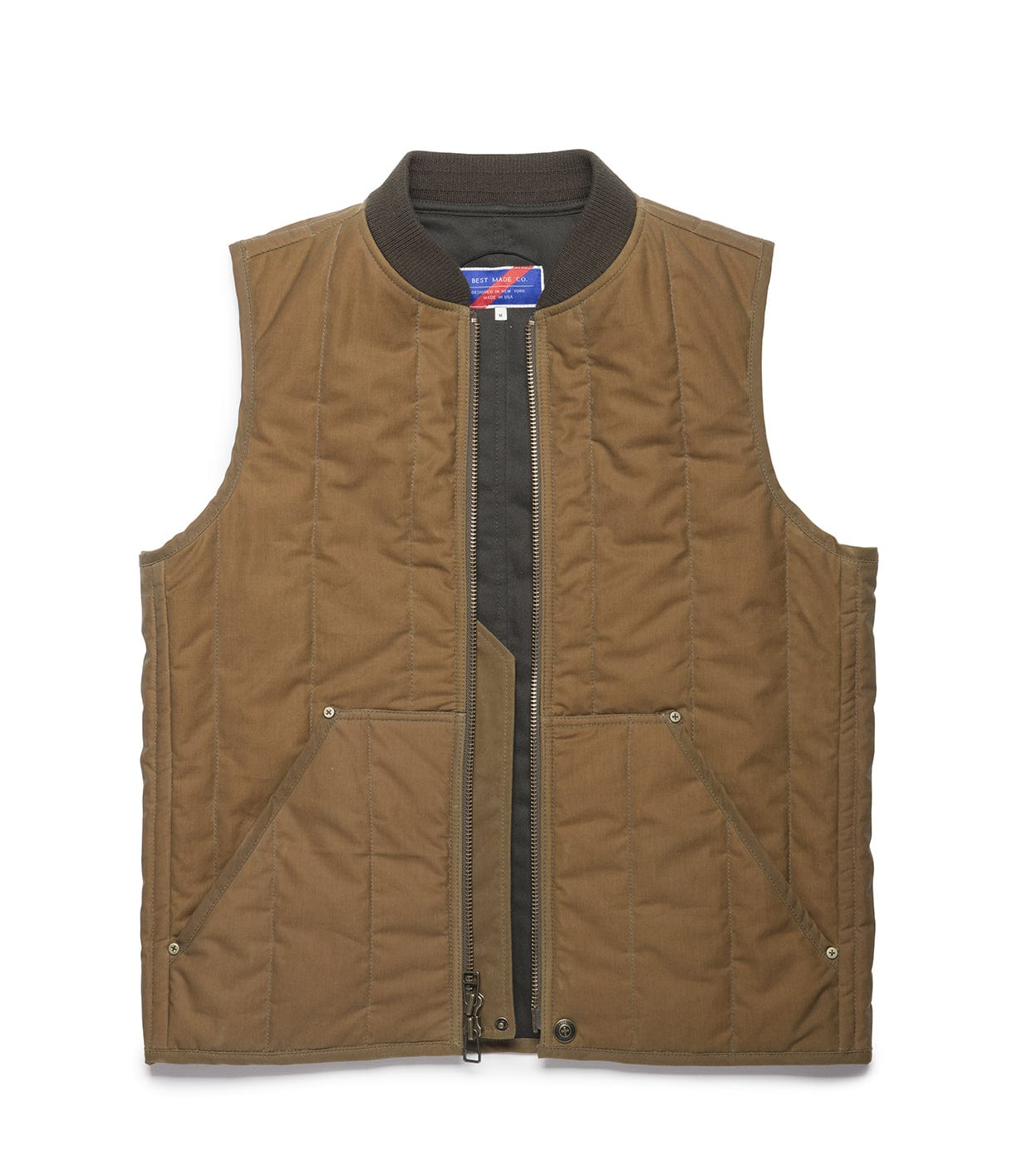 Waxed Cotton Vest Outerwear Best Made Company Archive