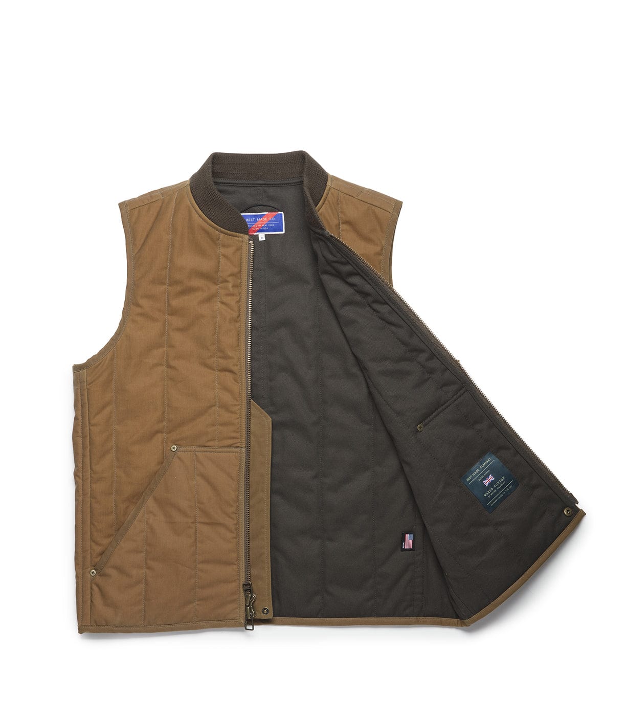 Waxed Cotton Vest Outerwear Best Made Company Archive